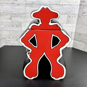 VTG. DEPT 56 RODEO COOKIE JAR /  DISCONTINUED EXCELLENT CONDITION